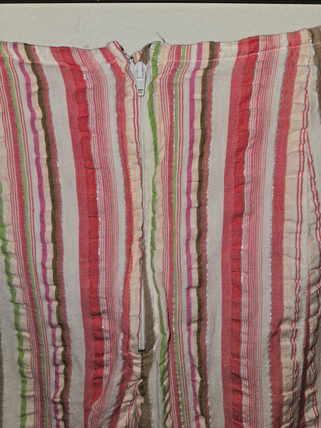 Size 8 A.M.I. Colorful Striped Skirt