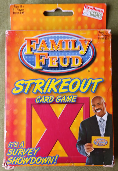 ENDLESS GAMES Family Feud Strikeout Card Game