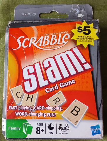 HASBRO Scrabble Slam Card Game