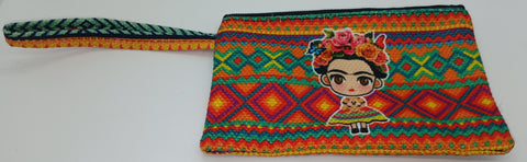 Mexican Frida Coin Bag Wallet Purse