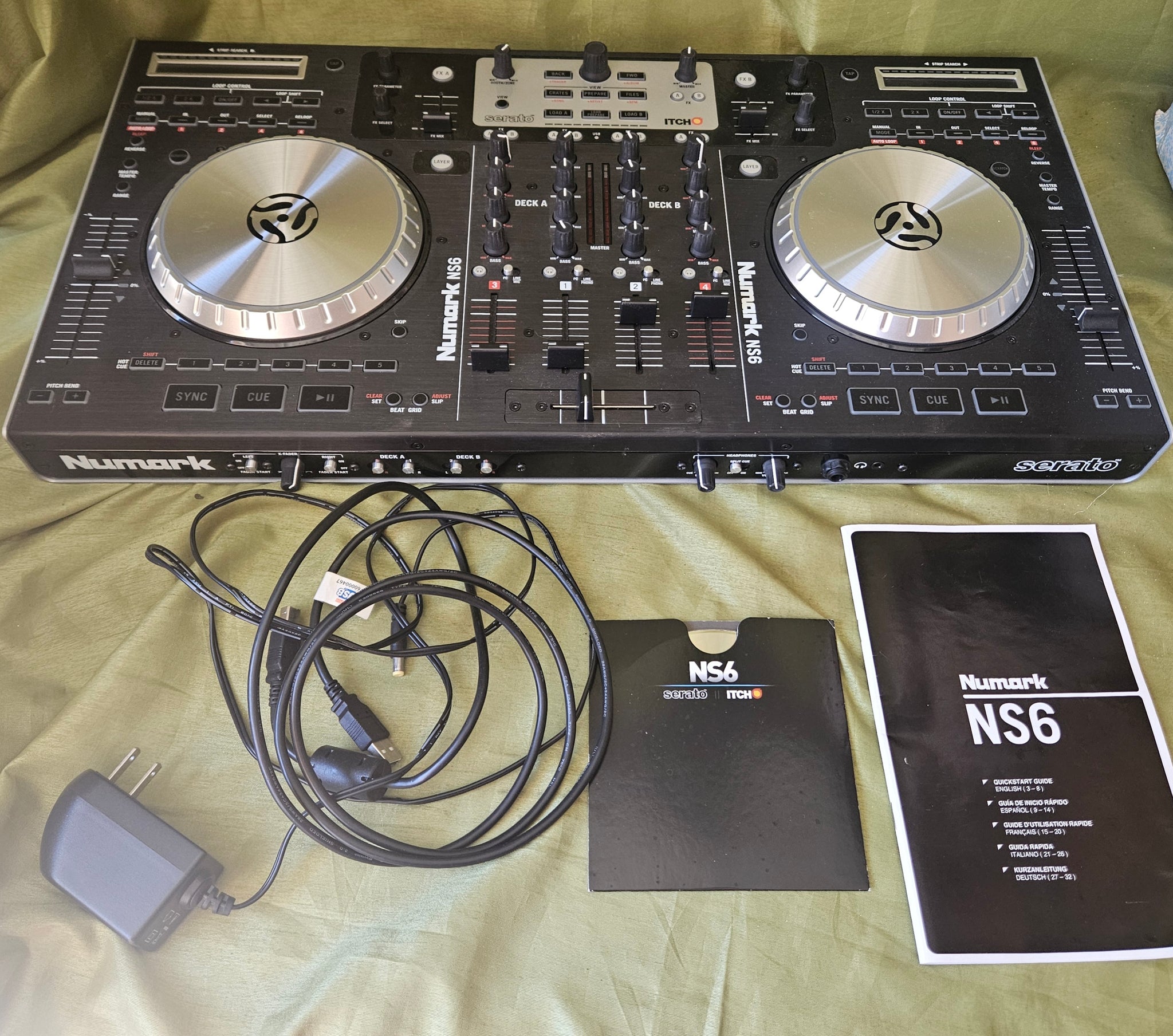 Numark NS6 Serato 4 Channel Digital DJ Controller