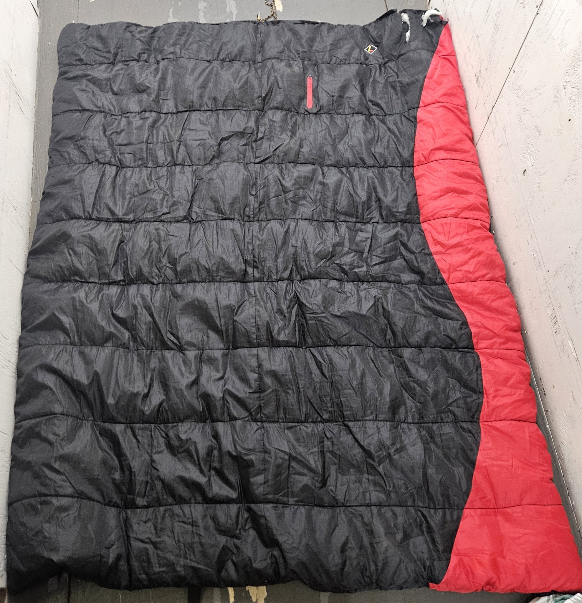 Red & Black Double Sleeping Bag (READ DETAILS)