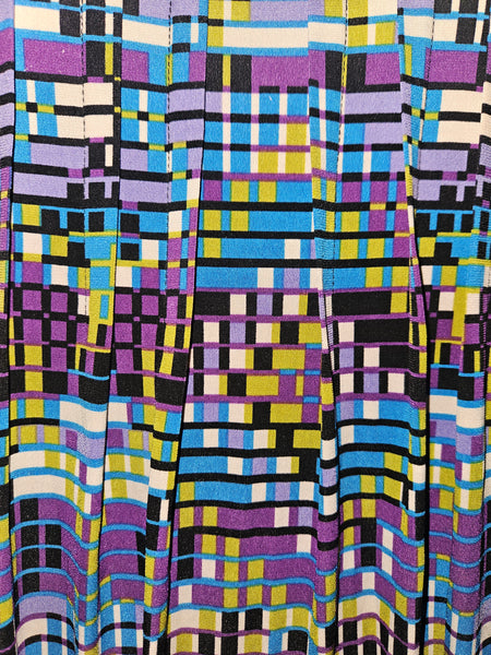 Size 16W RONNIE NICOLE Geo Pattern Sleeveless Dress