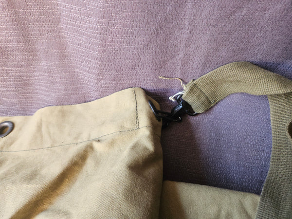 Vintage Olive Military Duffle Bag