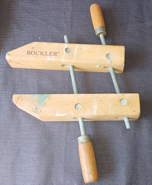 6" ROCKLER Vintage Wood Clamp