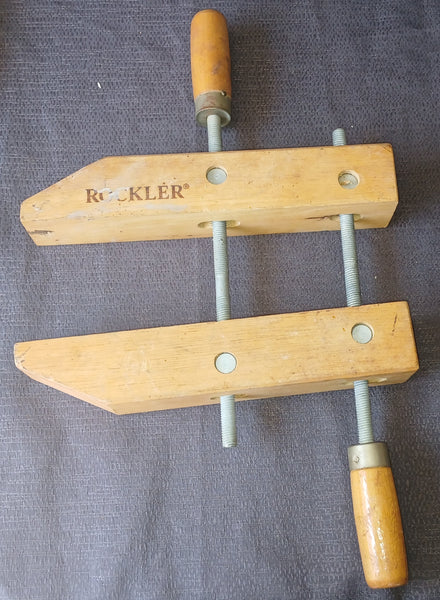 6" ROCKLER Vintage Wood Clamp