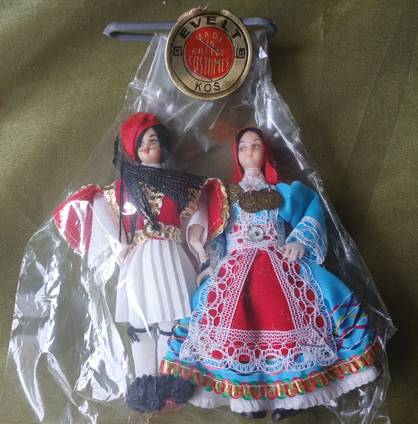 Brand New Vintage EVELT KOS Greek Couple