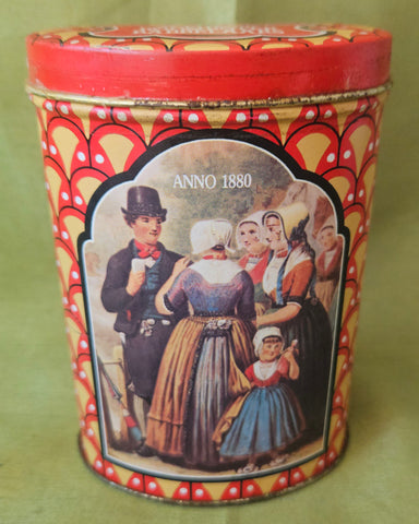 ZEELAND Small  Dutch Candy Tin Vintage Box