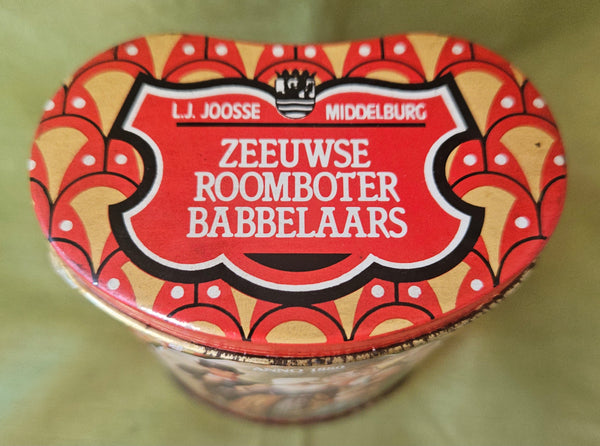 ZEELAND Small  Dutch Candy Tin Vintage Box