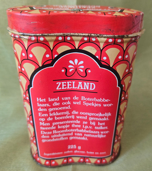 ZEELAND Small  Dutch Candy Tin Vintage Box