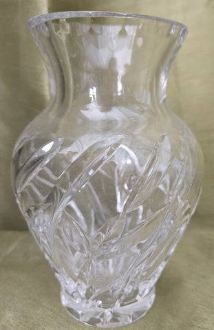 Lead Crystal Vintage 6" Bud Vase