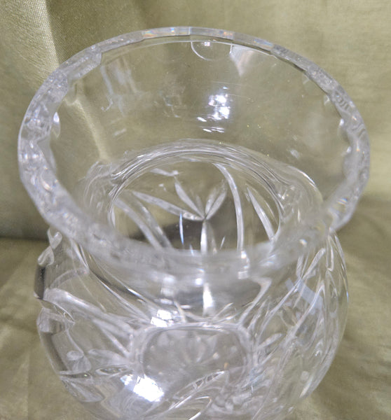 Lead Crystal Vintage 6" Bud Vase