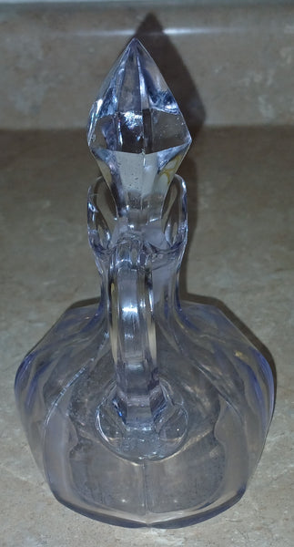 1950's Vintage Glass Oil Cruet With Stopper