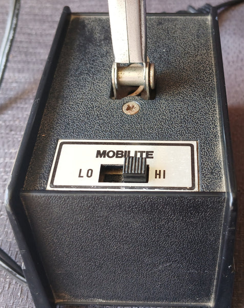 MOBILITE Model 26 Black MCM Small Desktop Lamp