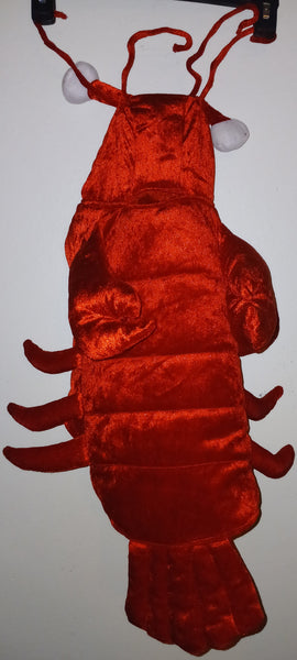 TUCKER & ACE Medium Red Lobster Dog Costume