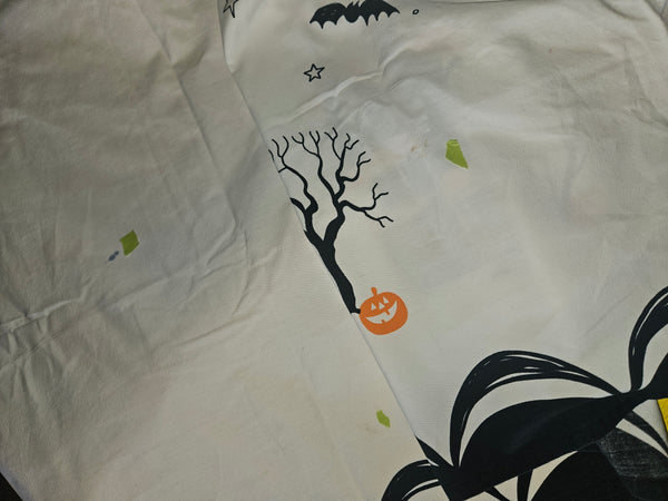 POTTERY BARN KIDS Spooky Town Halloween Tablecloth