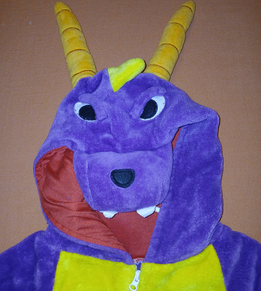 Adult Spyro The Dragon Onesie / Cosplay Costume