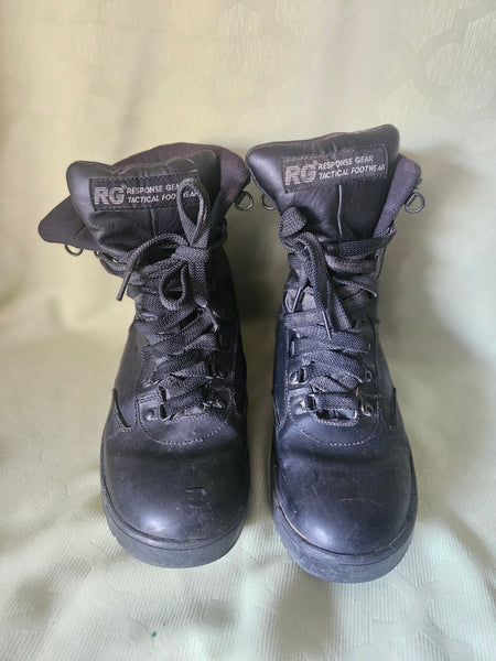 Men's Size 9 RG Response Gear Military Tactical Footwear Black Boots