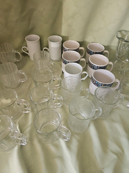 Miscellaneous 48 Count Glasses & Coffee Mugs