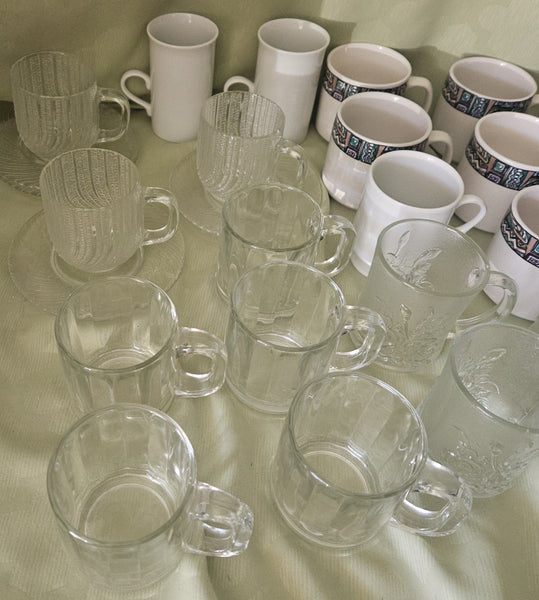 Miscellaneous 48 Count Glasses & Coffee Mugs