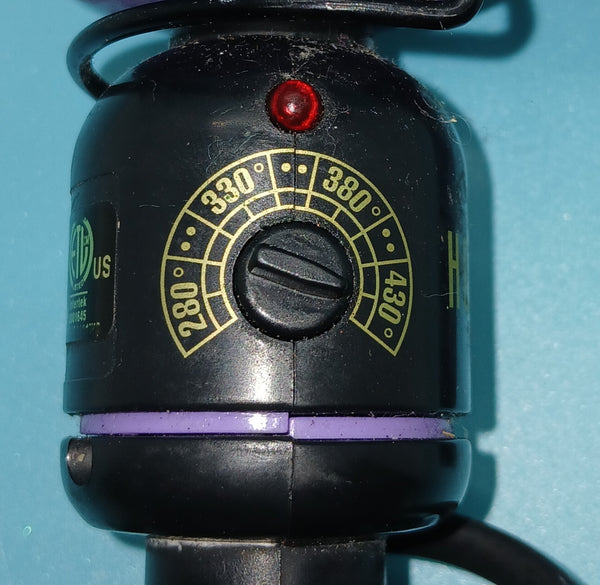 Hot Tools 2" Purple Curling Iron Model 2111