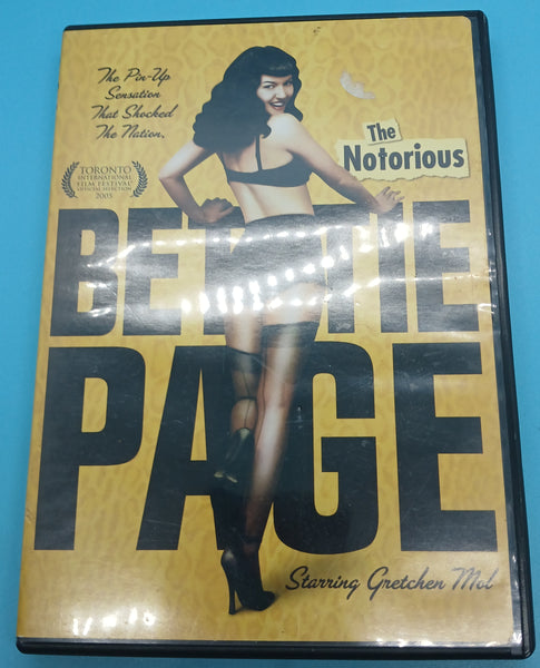 The Notorious Bettie Page DVD Biographical Drama Movie 2006 Film Disc Release