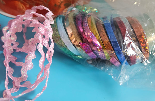 Lot of 18 Pc Misc Ribbon