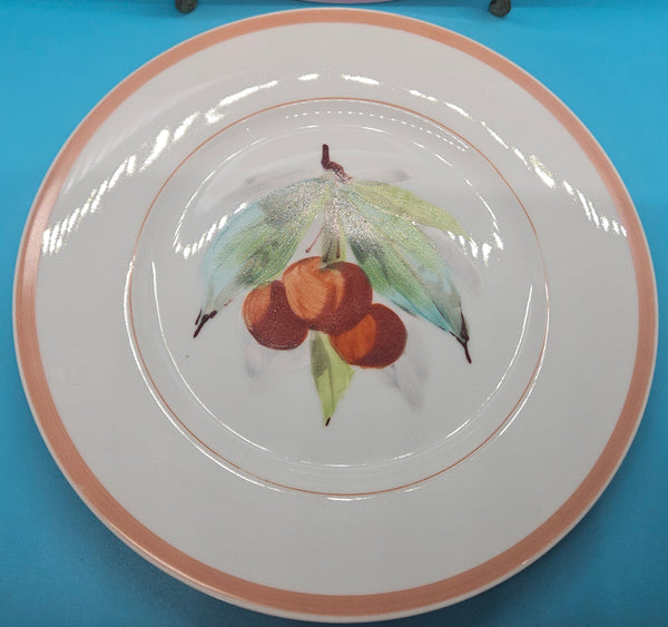 Set of 2 French Country 8 1/2" Royal Worcester Style Plates