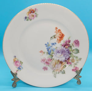 KOENIGSZELL SILESIA Vintage 6" Floral Plate
