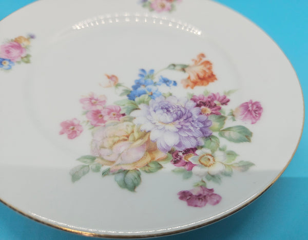 KOENIGSZELL SILESIA Vintage 6" Floral Plate