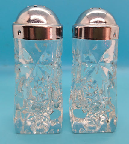 Crystal Salt & Pepper Shakers