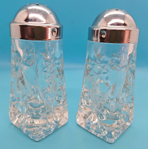 Crystal Salt & Pepper Shakers