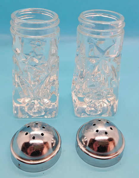 Crystal Salt & Pepper Shakers