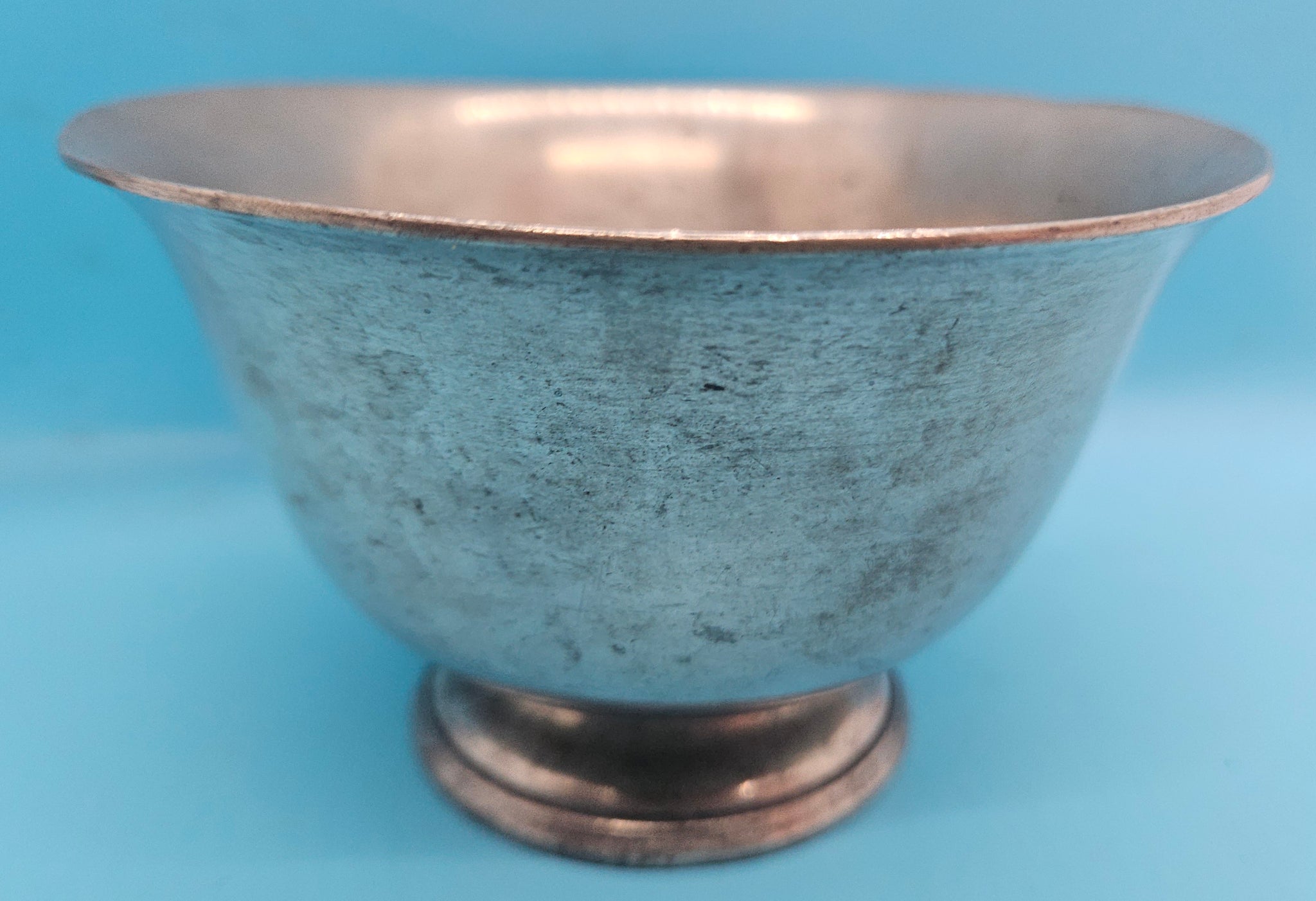 Vintage COLONIAL PEWTER Porter Blanchard Silver Bowl