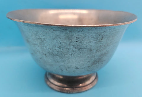 Vintage COLONIAL PEWTER Porter Blanchard Silver Bowl