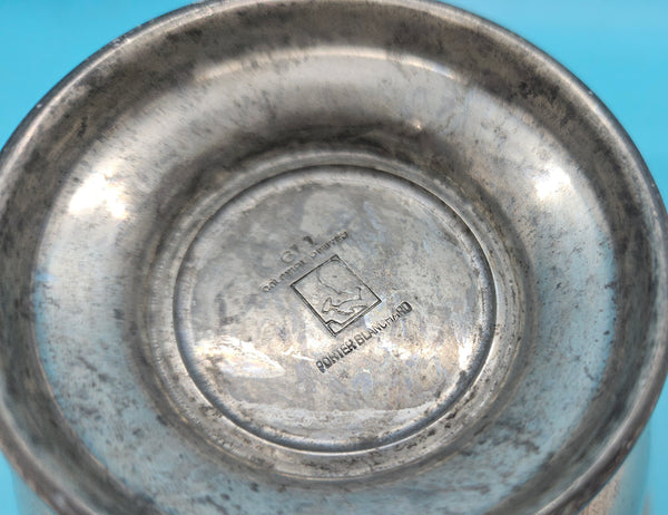 Vintage COLONIAL PEWTER Porter Blanchard Silver Bowl