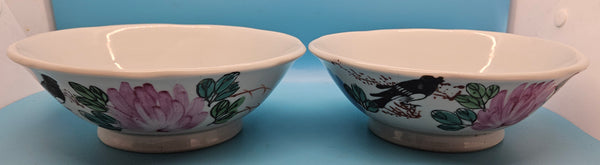 Lot of 9 Count Asian Theme Dishes, Cups & Accessories