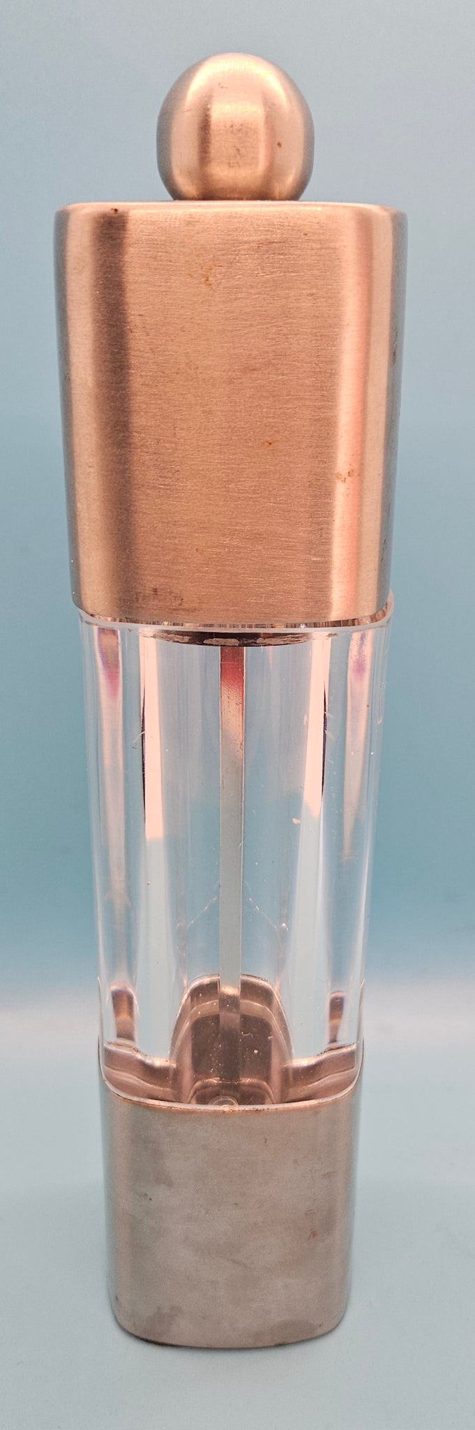 Clear Unbranded Acrylic Cracked Pepper Grinder