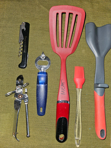 Miscellaneous 9 Piece Kitchen Utensils