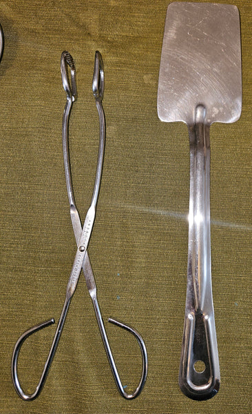 Lot of 5 Vintage Silver Kitchen Utensils