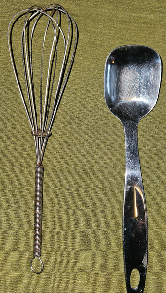 Lot of 5 Vintage Silver Kitchen Utensils