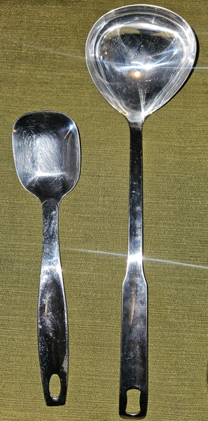 Lot of 5 Vintage Silver Kitchen Utensils
