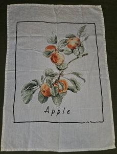 JIM THOMPSON Linen "Apple" Tea Towel