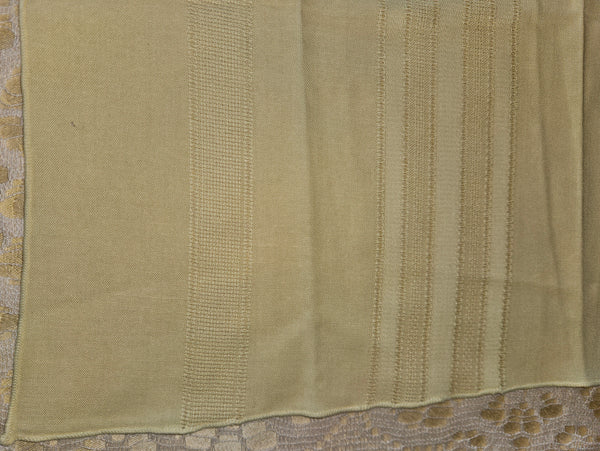Lot of 6 Linen Yellow Dinner Napkins (Flaw)