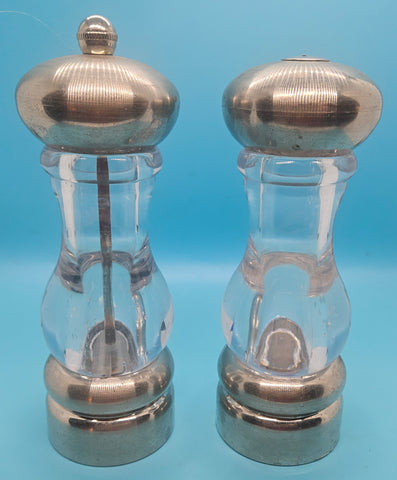 Olde Thompson Monterey Salt & Pepper Acrylic Mill Set