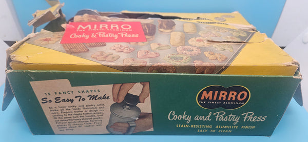 Vintage 1950's Mirro Cooky & Pastry Press  No 358