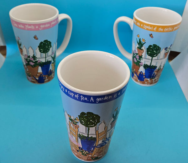 Signature Riviera Van Beers 16 oz Garden Coffee Cup Mugs