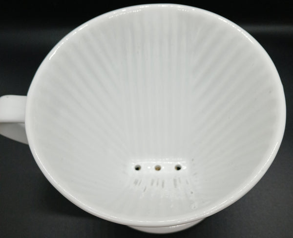 White Ceramic Coffee Brewer