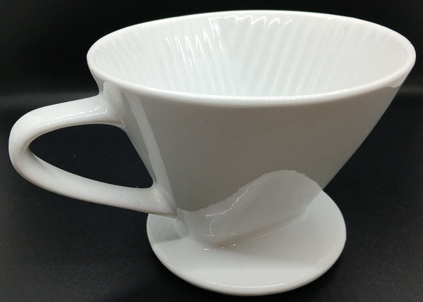 White Ceramic Coffee Brewer