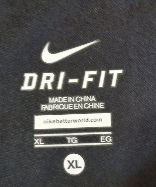XL Brand New NIKE DRI-FIT Purple & Black Ombre Tennis Shirt